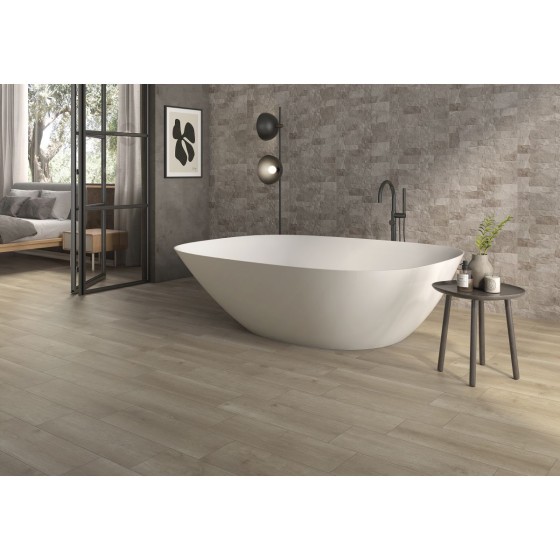 Irati Natural Wood Porcelain Floor and Wall Tile 200x600mm