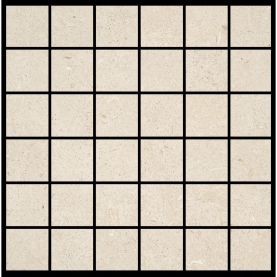 Fossil Sand Porcelain Wall And Floor Mosaic Sheet 300x300mm