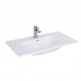 Look Ceramic 800mm 1 Taphole Wash Basin 15mm Thick