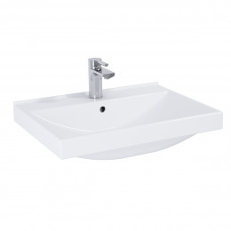 Look Ceramic 600mm 1 Taphole Wash Basin 65mm Thick