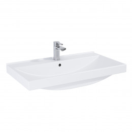 Look Ceramic 800mm 1 Taphole Wash Basin 65mm Thick