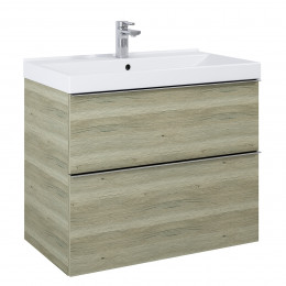 Look Modular Basin Unit 80 2 Drwr Sanremo D4702 Pdw D-45