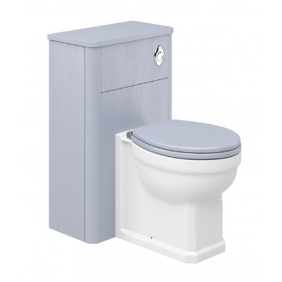 image of Heritage 500 Back To Wall Toilet Denim Ash