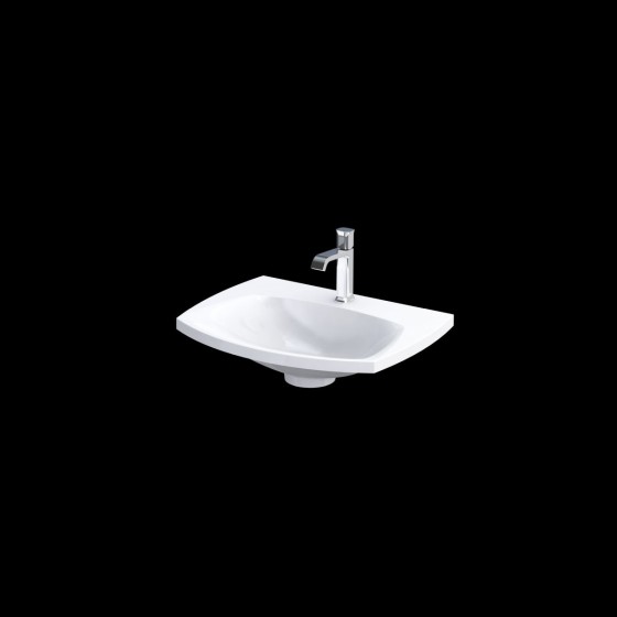 image of Wimborne 1 Tap Hole Bathroom Basin And SInk 62cm Gloss