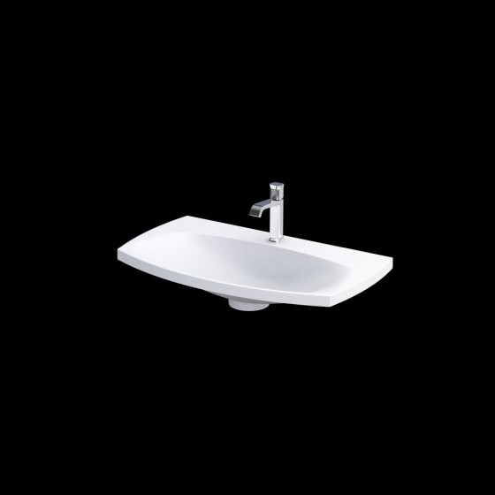 image of Wimborne 1 Tap Hole Bathroom Basin And SInk 82cm Matt