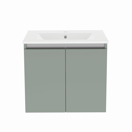 image of Gloucester 60cm Toilet Unit Inc Countertop Pearl Grey