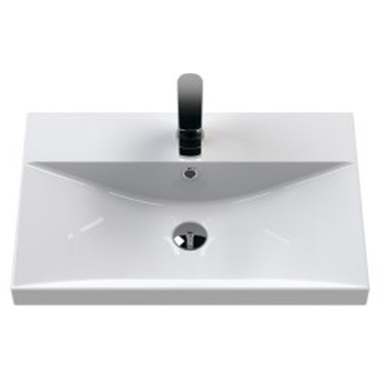 image of Dorset 60cm 1 Tap Hole Basin Wash SInk