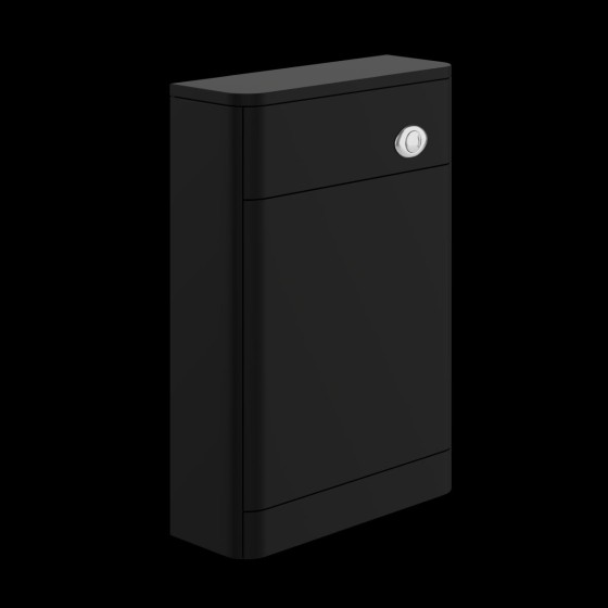 image of Urban 55cm Toilet Unit 550 X D 200 X H 800mm Black Serica