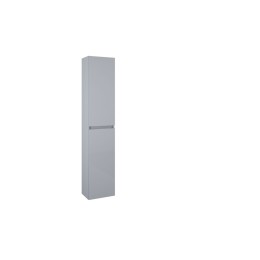 image of 35cm Sussex 2 Door Bathroom Cabinet Gloss Light Grey