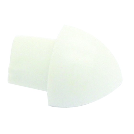 image of PVC Regular Trim Corner White PDM603.01 6mm - Pack of 100