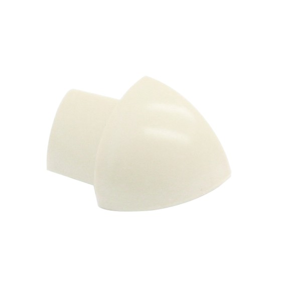 image of PVC Regular Trim Corners Soft Cream PDM603.32 6mm - Pack of 100