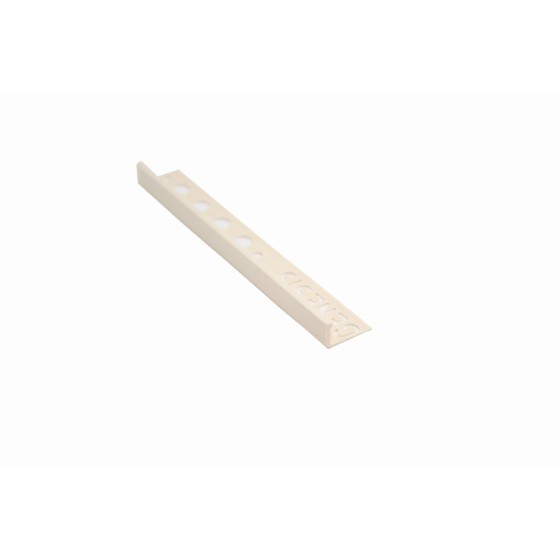 image of PVC Straight Edge Trim Soft Cream ESP120.32 12mm x 2.5m