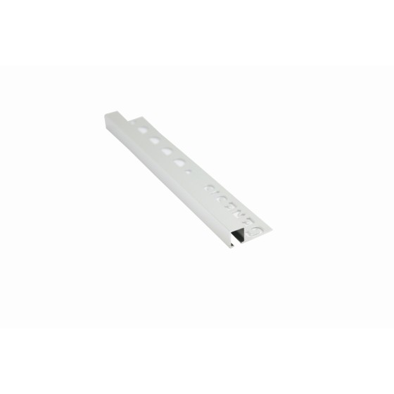 image of Aluminium Square Trim Bright Silver TDP100.91 10x10mm x 2.5m