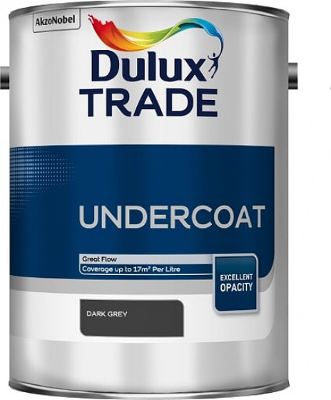 Dulux Trade Paint Undercoat Dark Grey 5lt