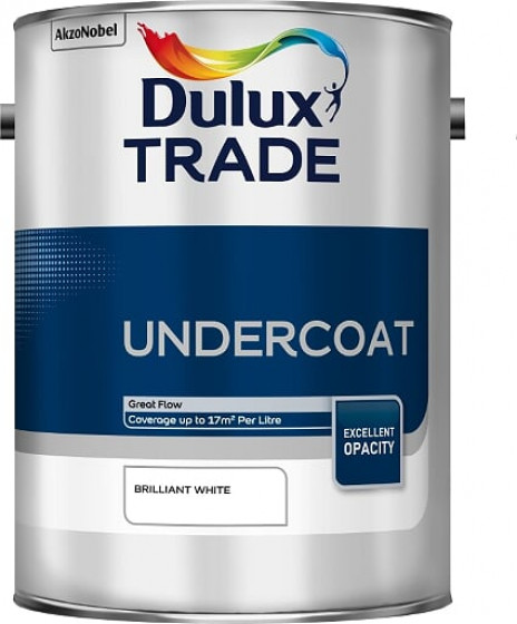 Dulux Trade Paint Undercoat Brilliant White 5lt