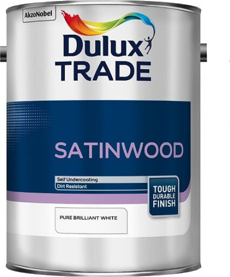 Dulux Trade Paint Satinwood Pbw 5lt